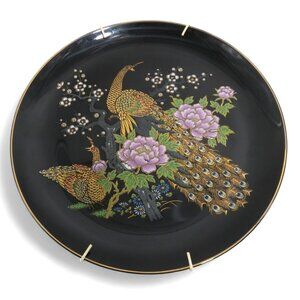 DYNASTY SATSUMA Set Decorative Plates Kyoto Collection Japan Vintage 10"